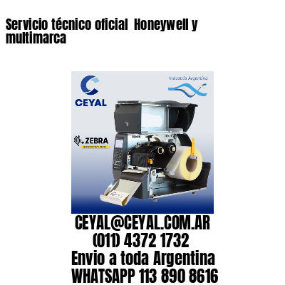 Servicio técnico oficial  Honeywell y multimarca