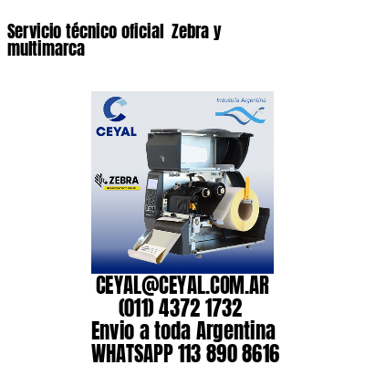 Servicio técnico oficial  Zebra y multimarca