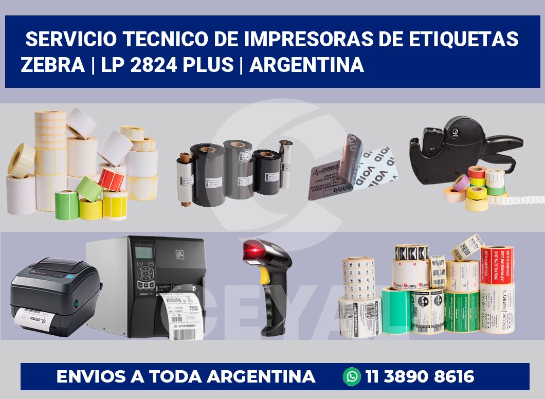 Servicio Tecnico De Impresoras De Etiquetas Zebra | LP 2824 Plus | Argentina