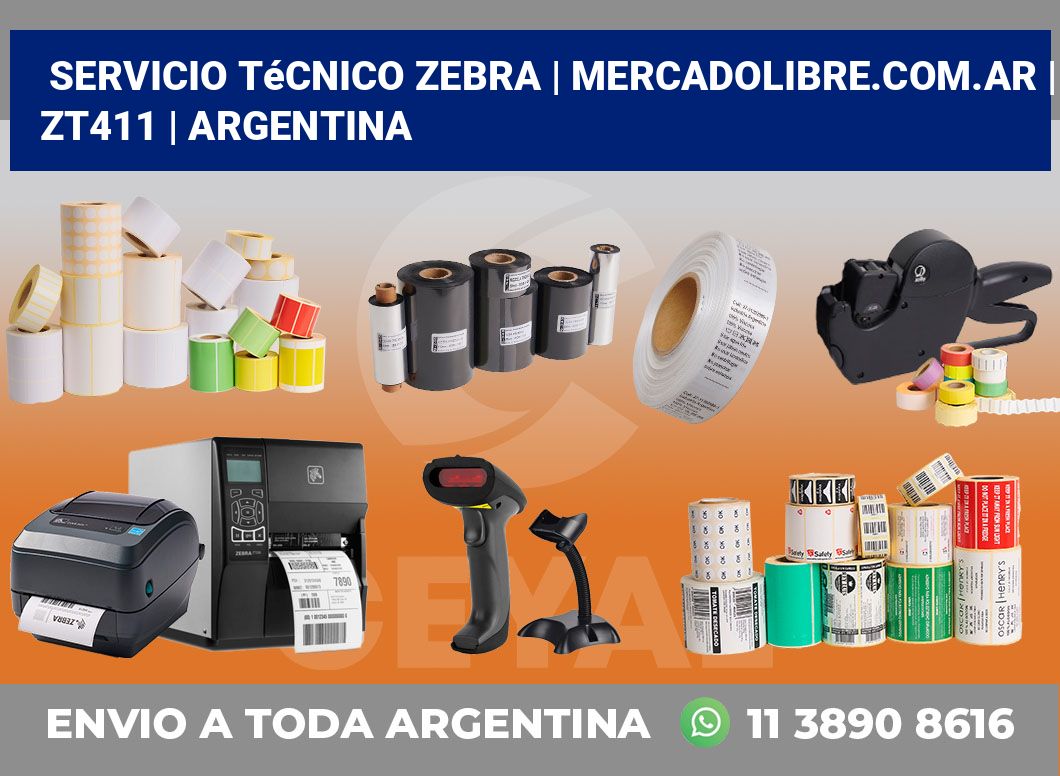 Servicio Técnico Zebra | MercadoLibre.com.ar | ZT411 | Argentina