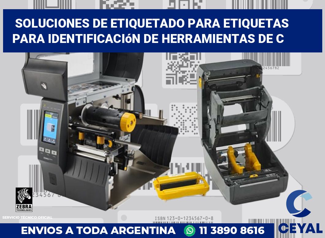 Soluciones de Etiquetado para Etiquetas para Identificación de Herramientas de C