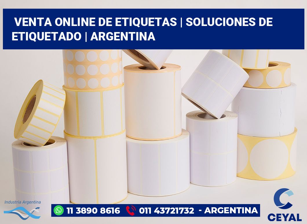 Venta online de etiquetas | Soluciones de etiquetado | Argentina