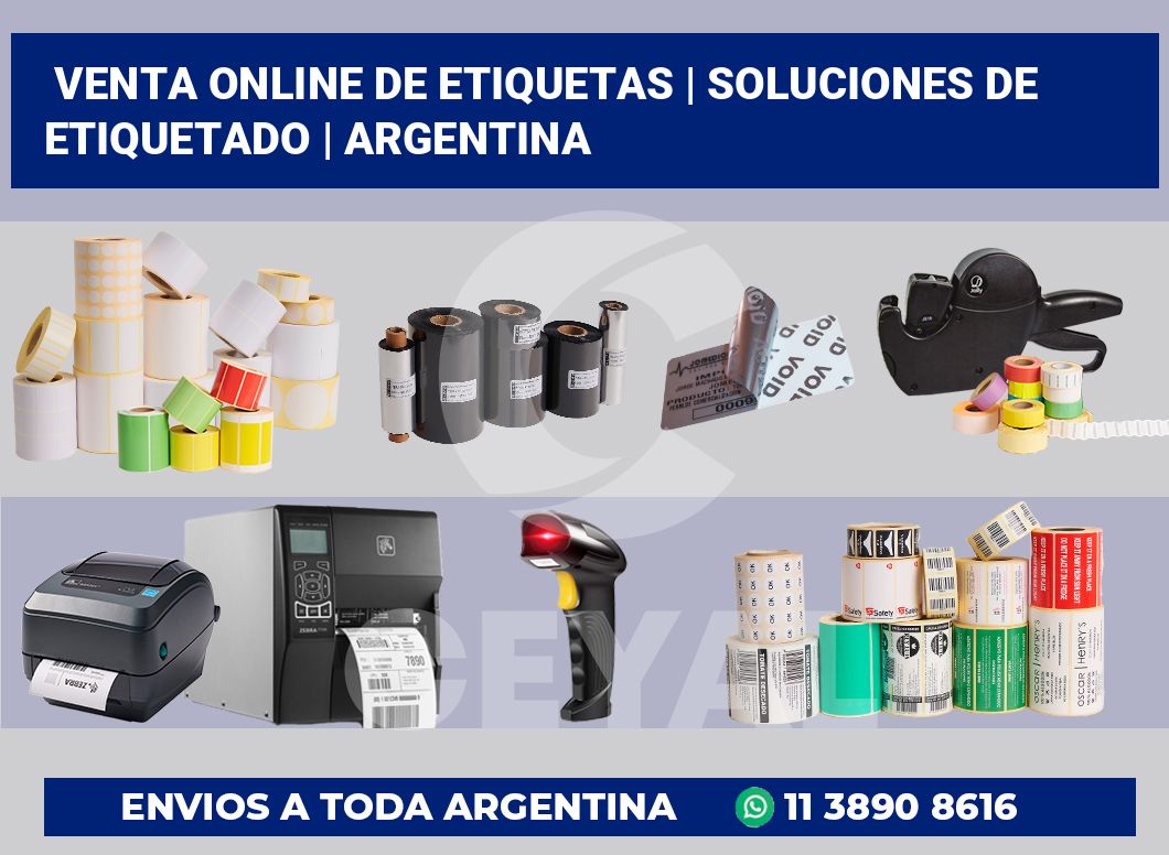 Venta online de etiquetas | Soluciones de etiquetado | Argentina