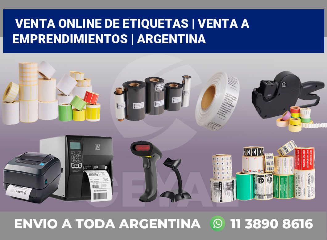 Venta online de etiquetas | Venta a emprendimientos | Argentina