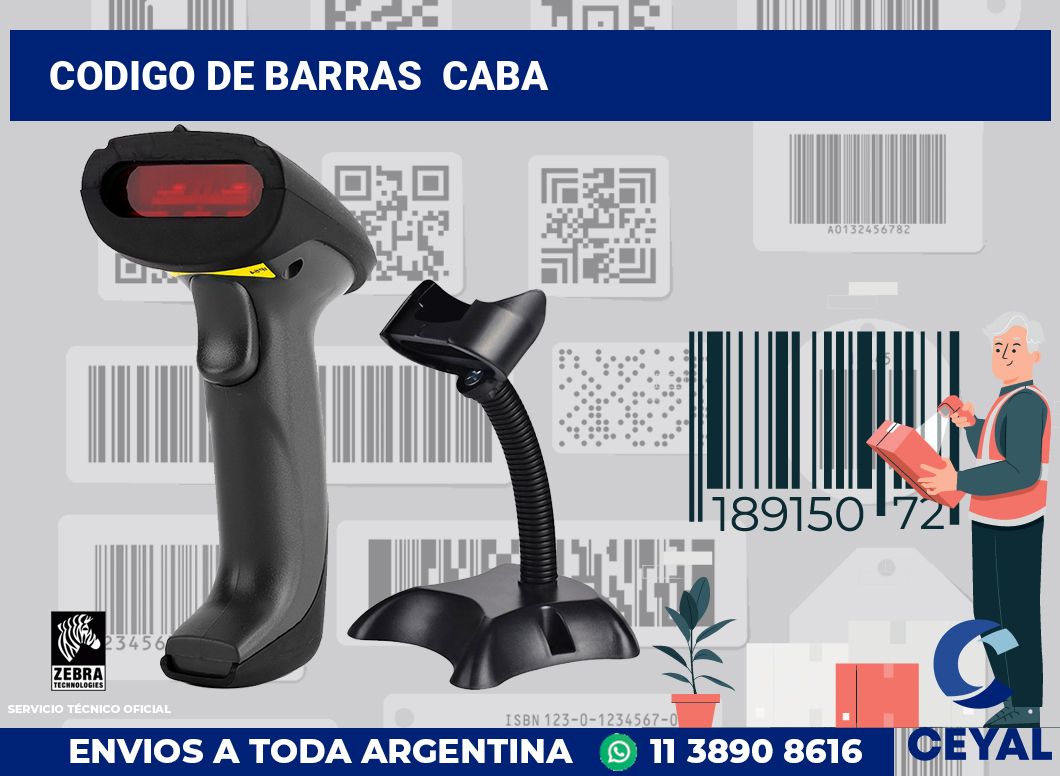 codigo de barras  CABA