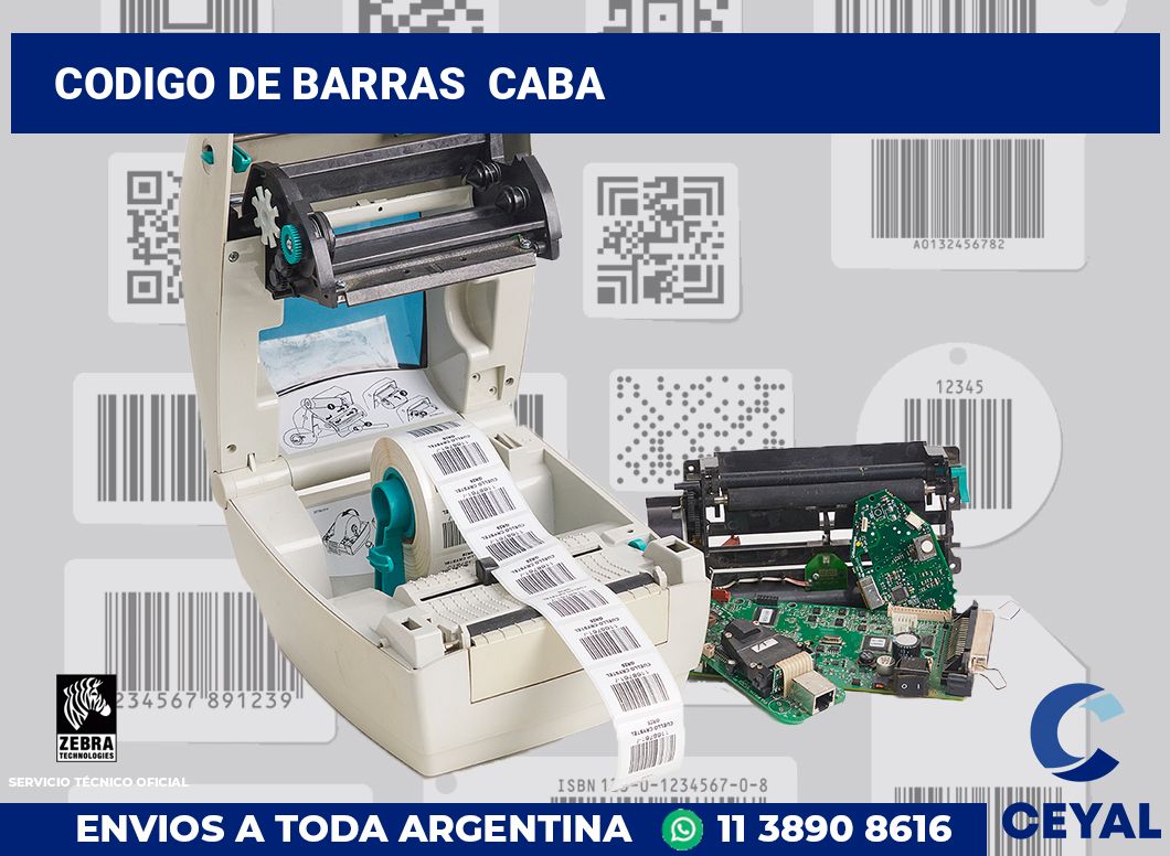 codigo de barras  CABA