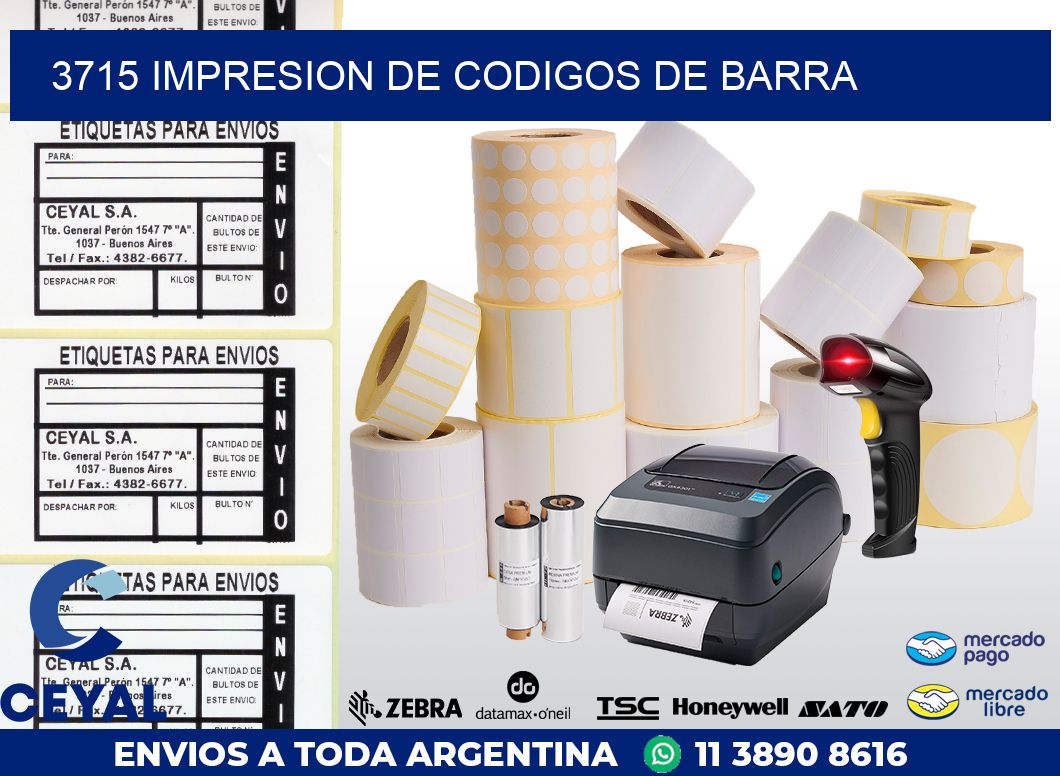 3715 IMPRESION DE CODIGOS DE BARRA