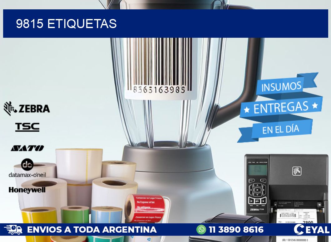 9815 ETIQUETAS