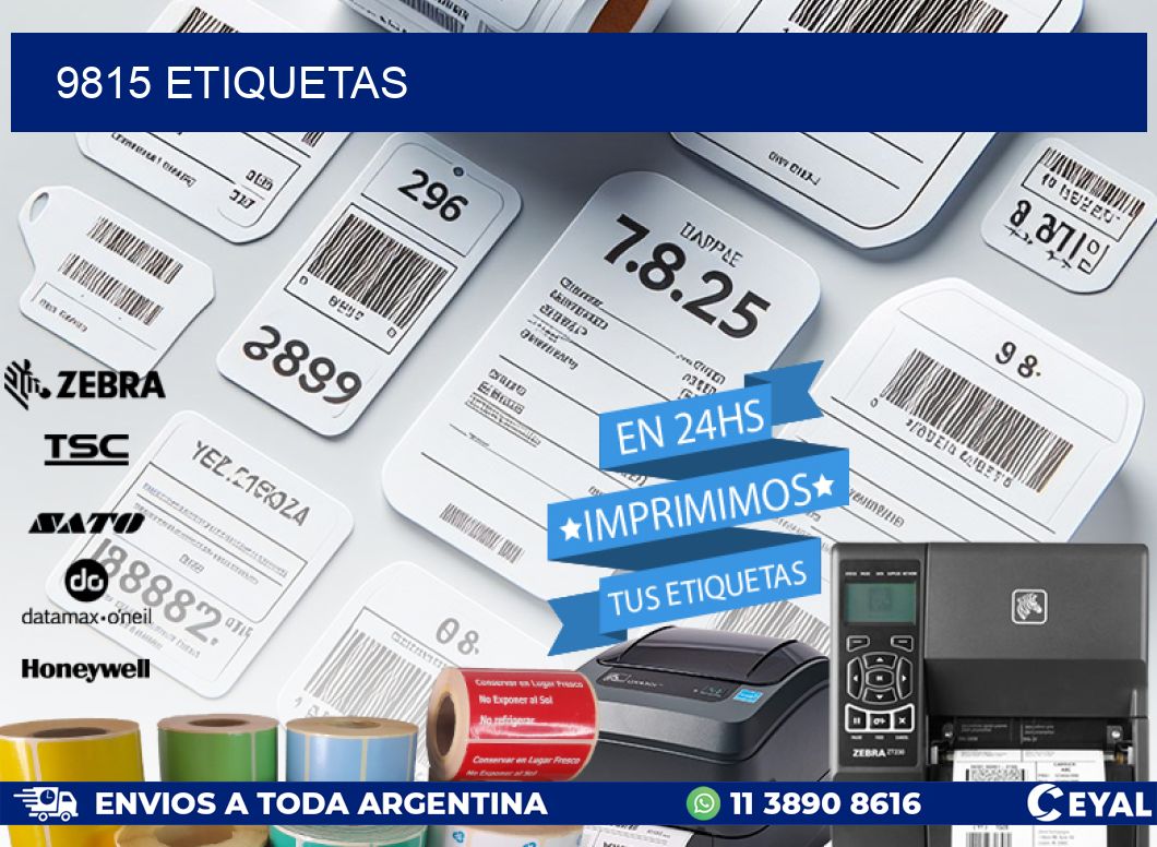 9815 ETIQUETAS