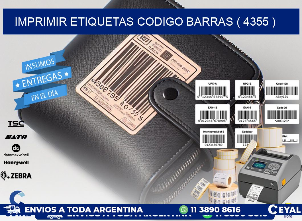 imprimir etiquetas codigo barras ( 4355 )