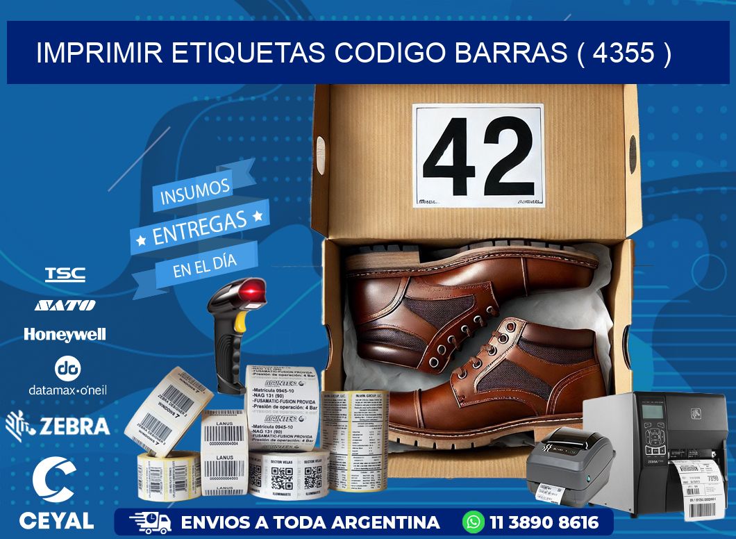 imprimir etiquetas codigo barras ( 4355 )