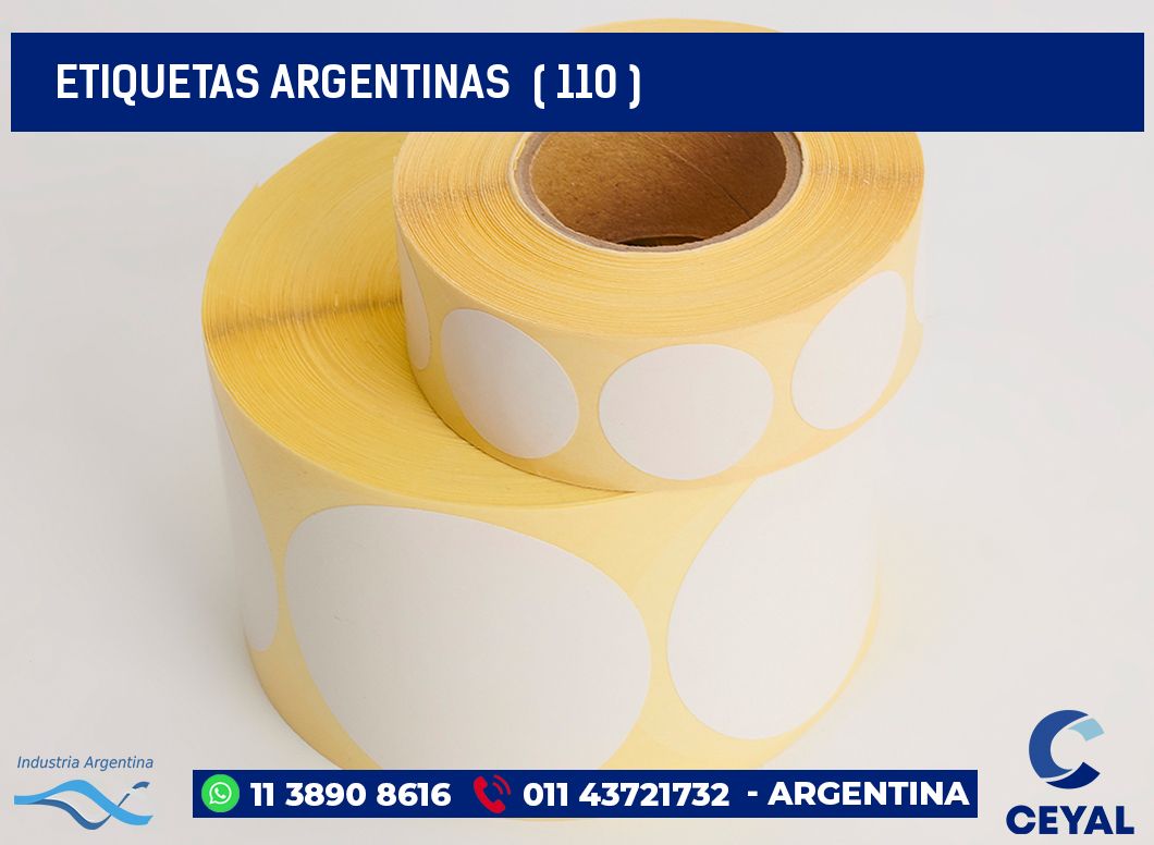 ETIQUETAS ARGENTINAS  ( 110 )