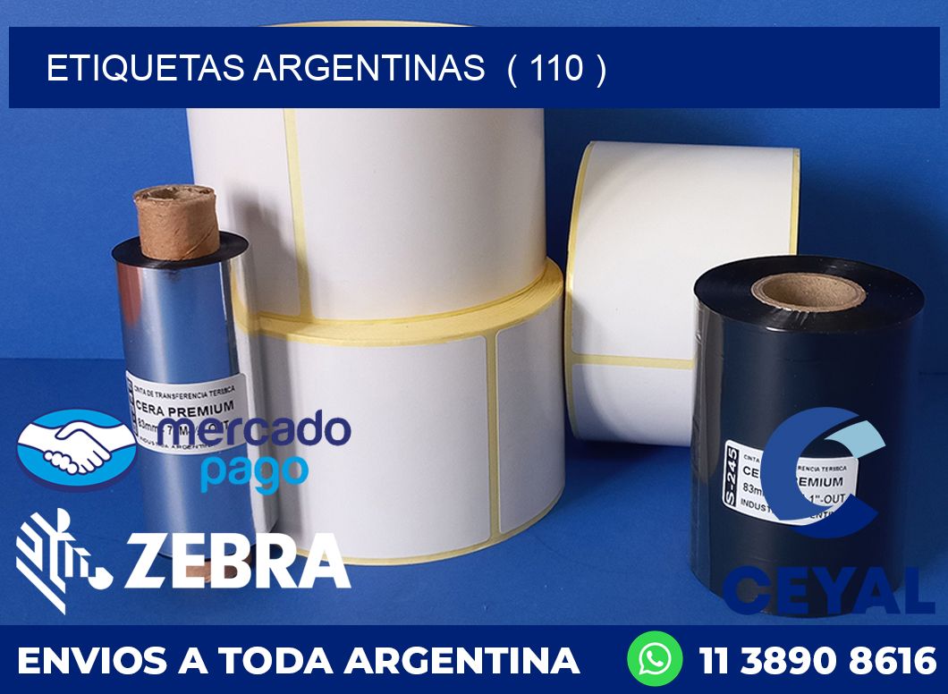 ETIQUETAS ARGENTINAS  ( 110 )