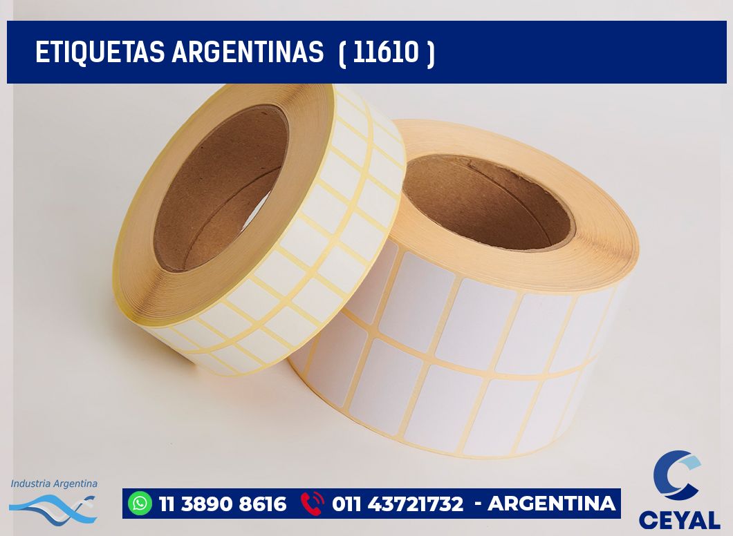 ETIQUETAS ARGENTINAS  ( 11610 )