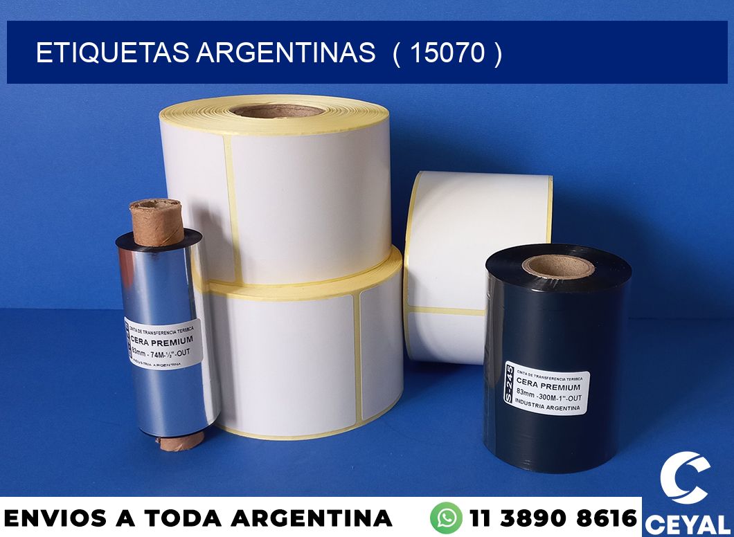 ETIQUETAS ARGENTINAS  ( 15070 )