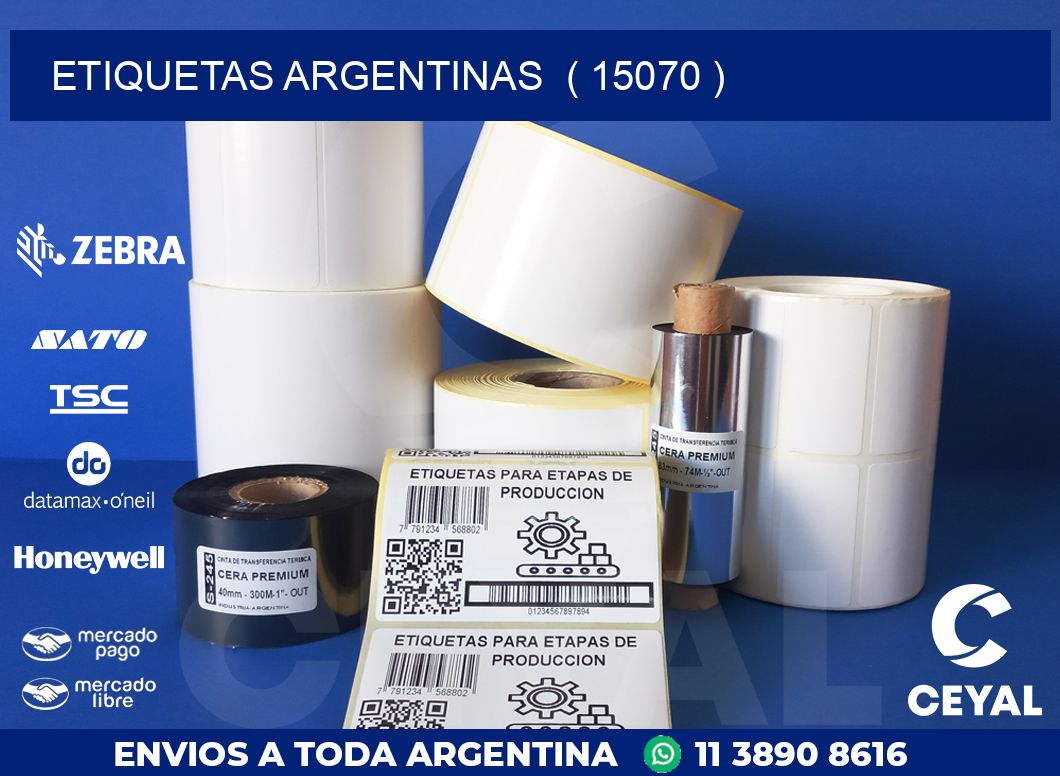 ETIQUETAS ARGENTINAS  ( 15070 )