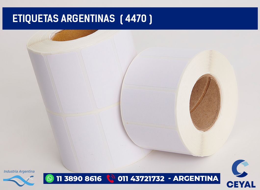 ETIQUETAS ARGENTINAS  ( 4470 )