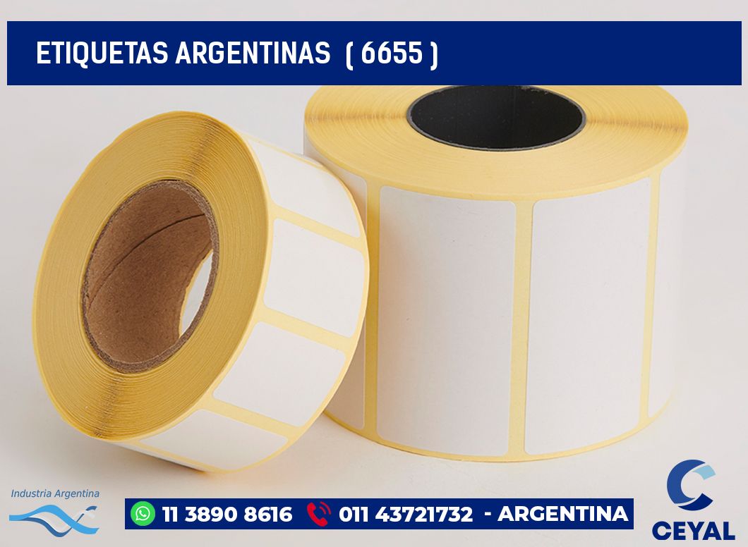 ETIQUETAS ARGENTINAS  ( 6655 )