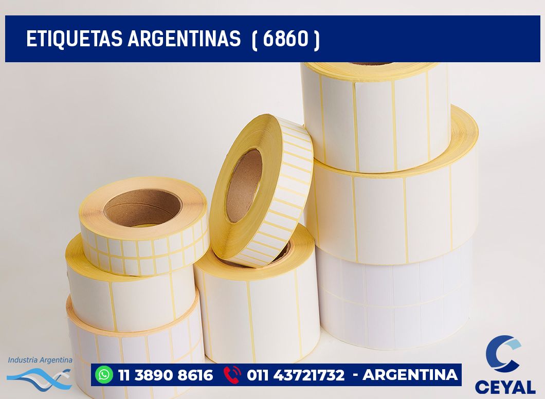 ETIQUETAS ARGENTINAS  ( 6860 )