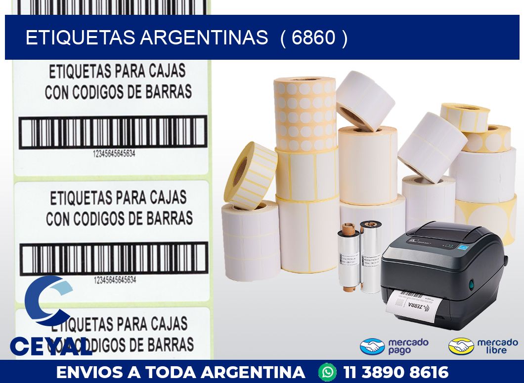 ETIQUETAS ARGENTINAS  ( 6860 )