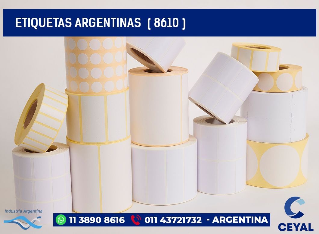 ETIQUETAS ARGENTINAS  ( 8610 )