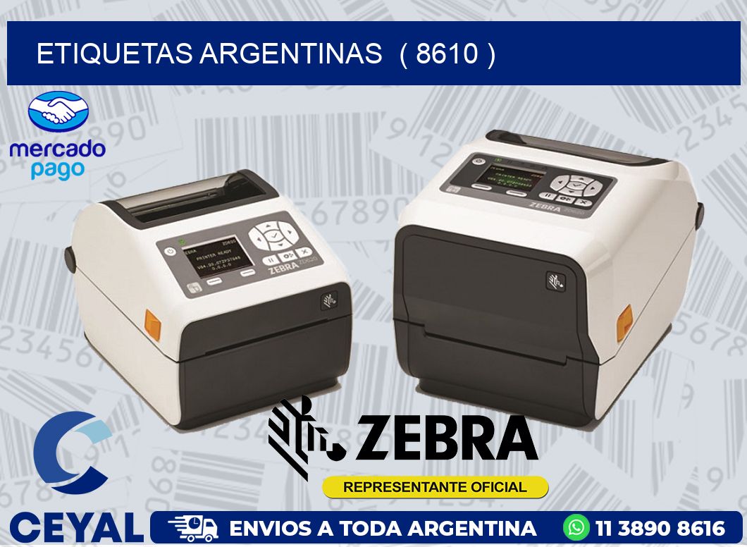 ETIQUETAS ARGENTINAS  ( 8610 )