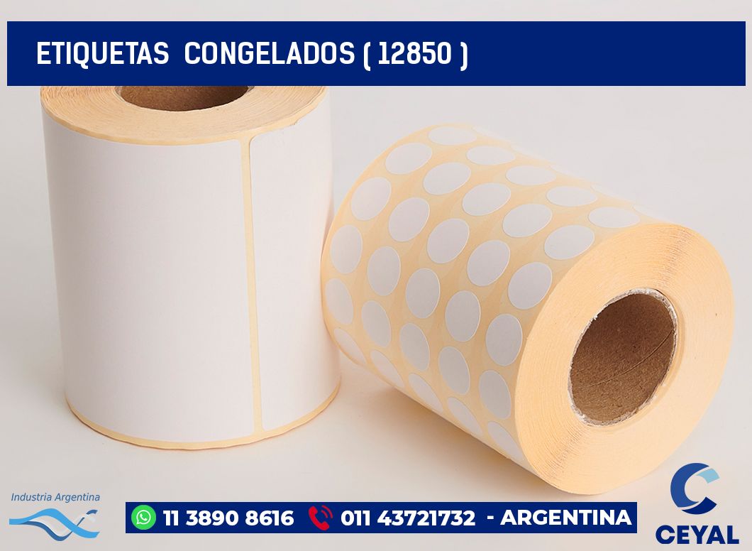 ETIQUETAS  CONGELADOS ( 12850 )