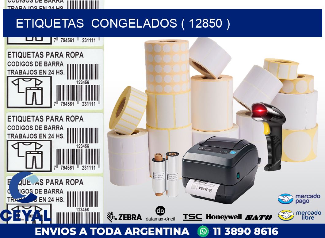 ETIQUETAS  CONGELADOS ( 12850 )