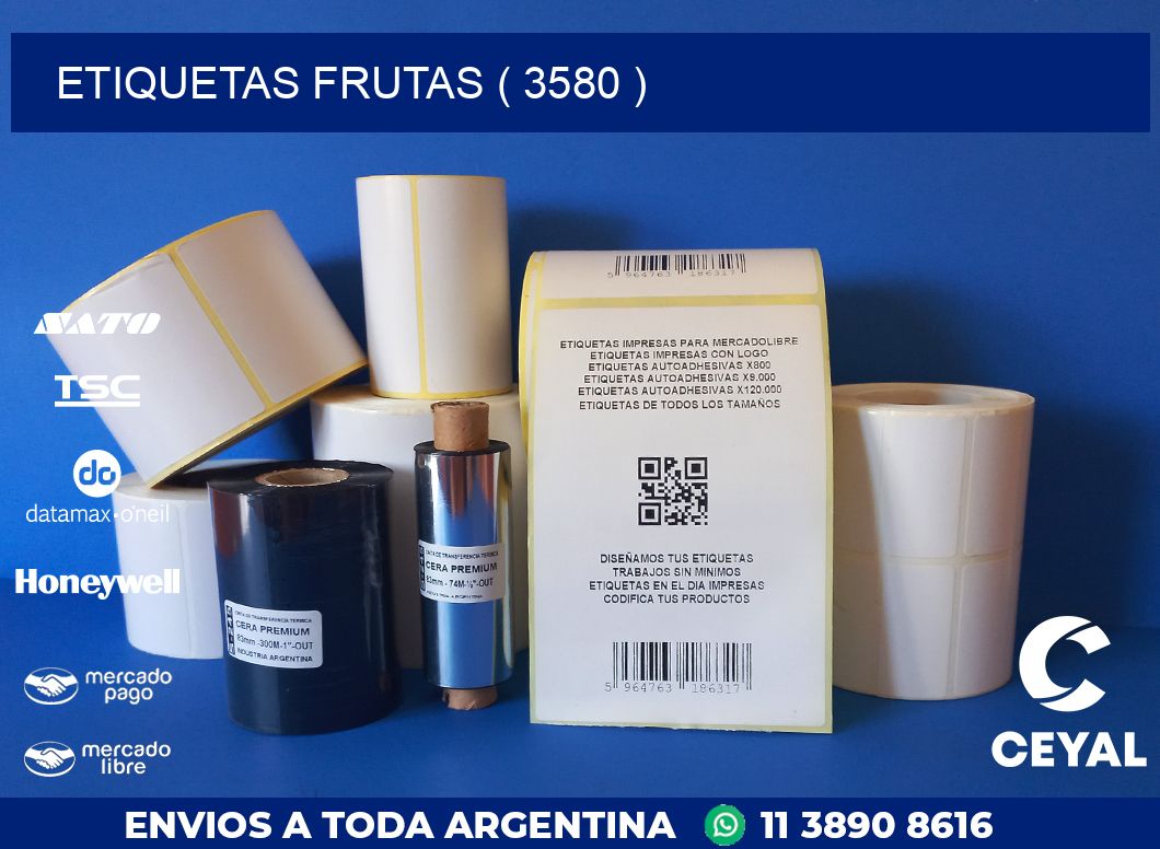 ETIQUETAS FRUTAS ( 3580 )