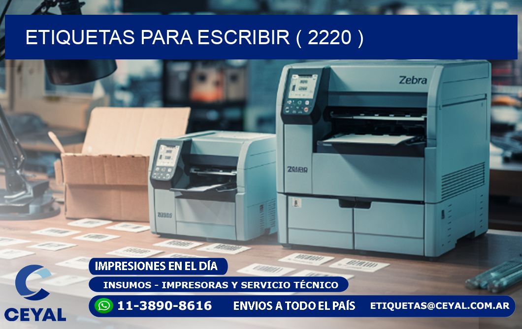 ETIQUETAS PARA ESCRIBIR ( 2220 )