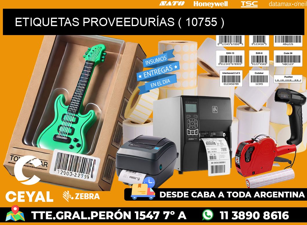 ETIQUETAS PROVEEDURÍAS ( 10755 )