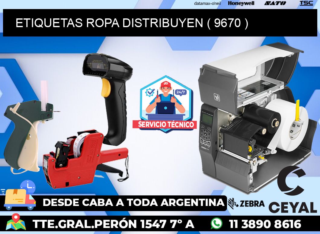 ETIQUETAS ROPA DISTRIBUYEN ( 9670 )