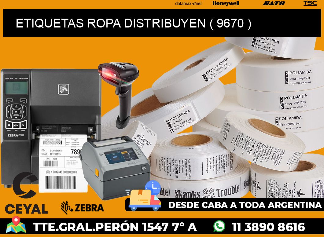 ETIQUETAS ROPA DISTRIBUYEN ( 9670 )