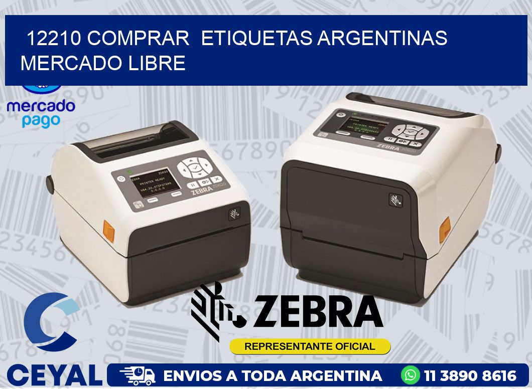 12210 COMPRAR  ETIQUETAS ARGENTINAS MERCADO LIBRE