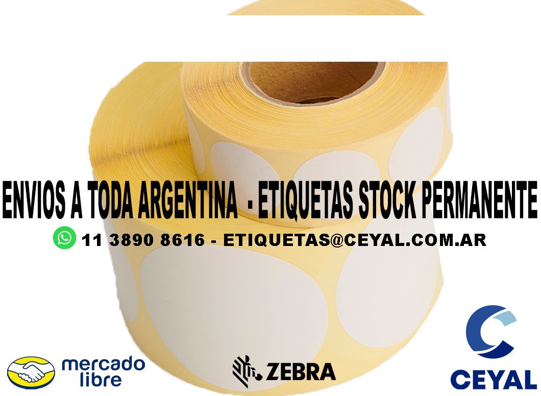 4000 ETIQUETAS RIBBON 24 x 45