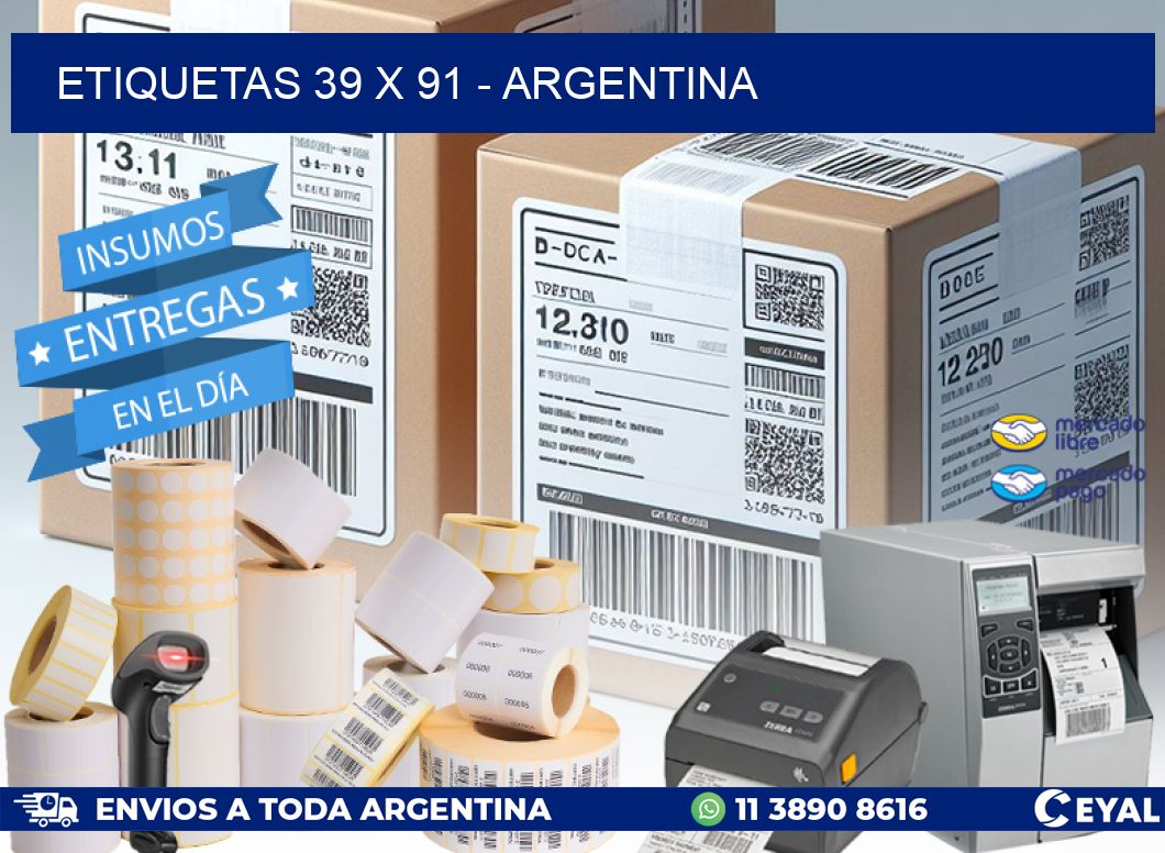 ETIQUETAS 39 x 91 – ARGENTINA