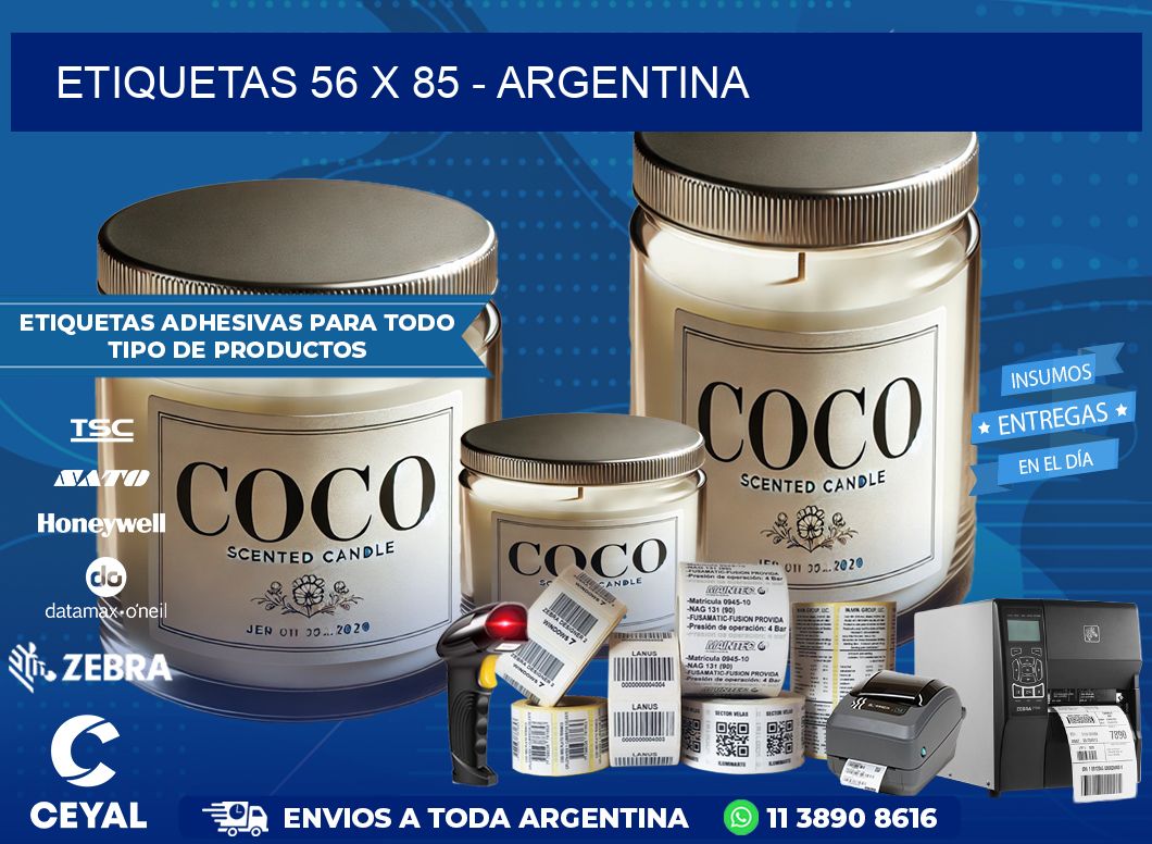 ETIQUETAS 56 x 85 – ARGENTINA