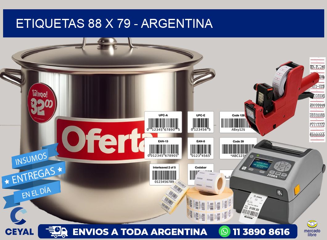 ETIQUETAS 88 x 79 – ARGENTINA