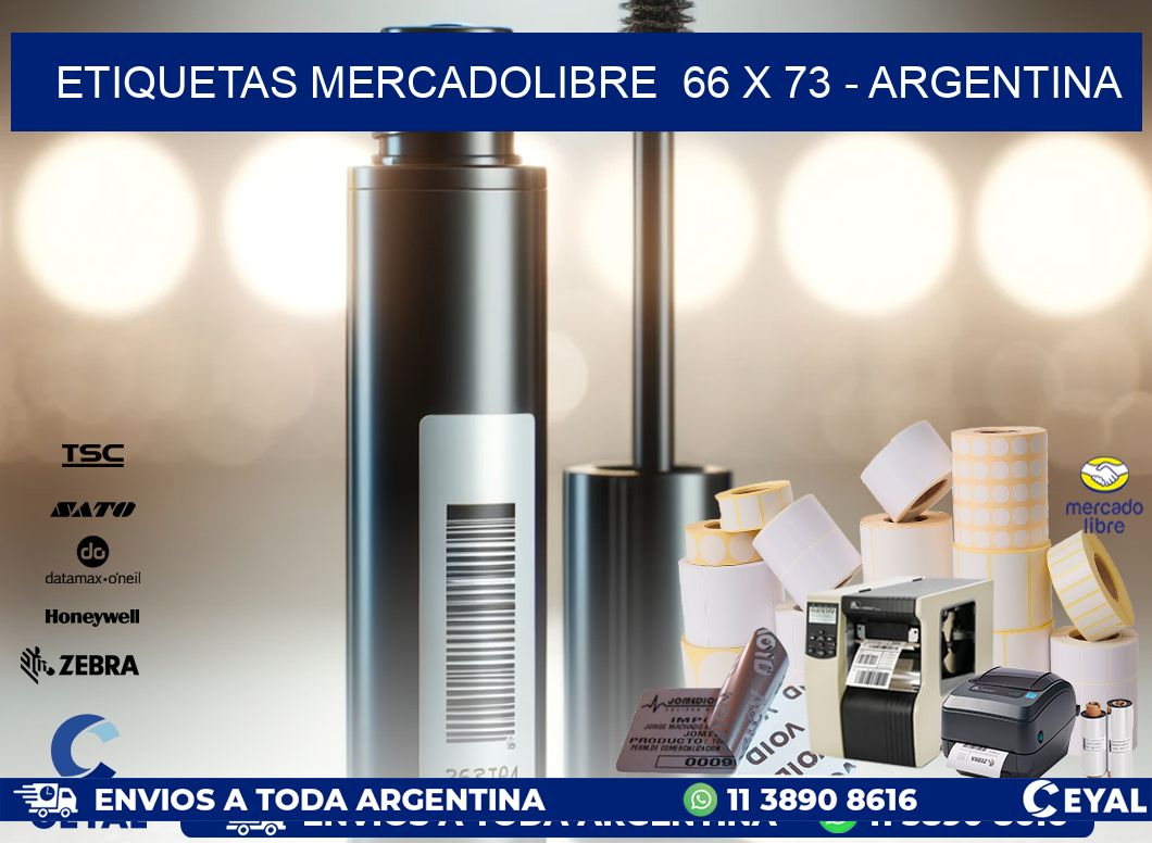 ETIQUETAS MERCADOLIBRE  66 x 73 – ARGENTINA