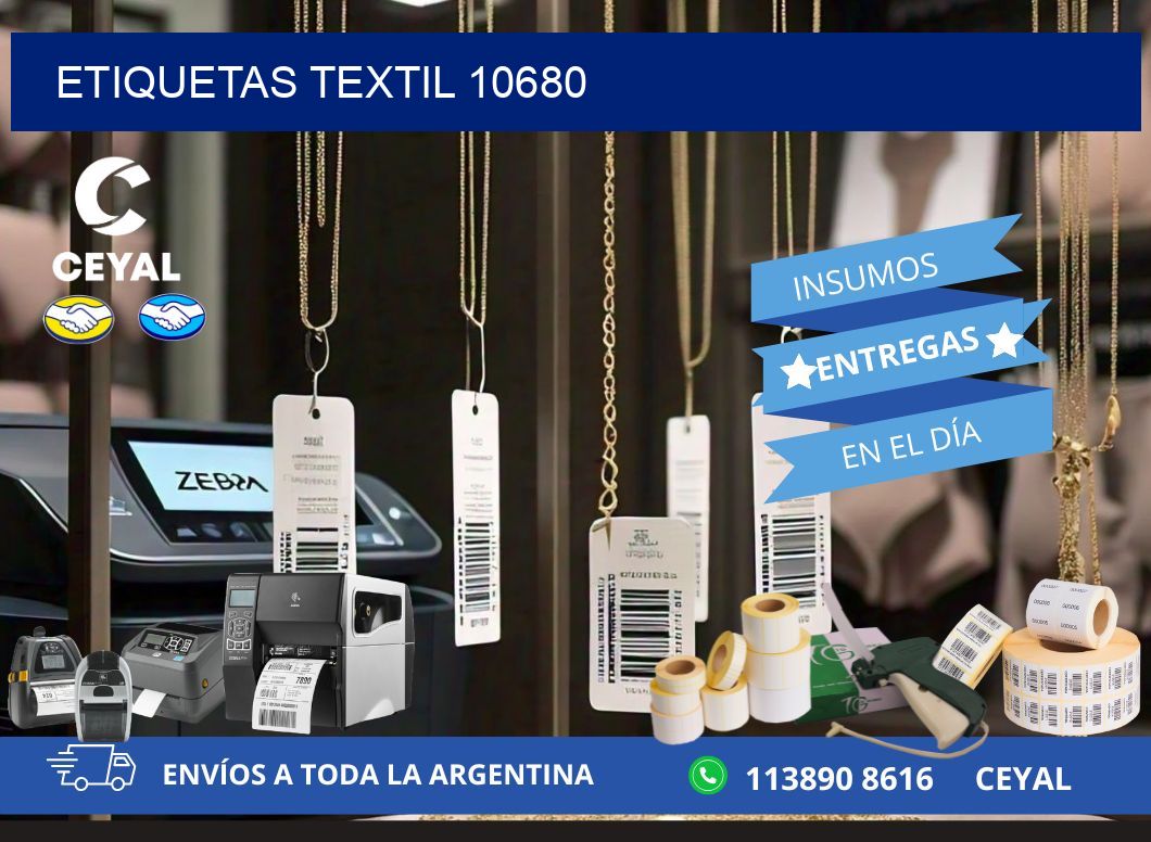 ETIQUETAS TEXTIL 10680