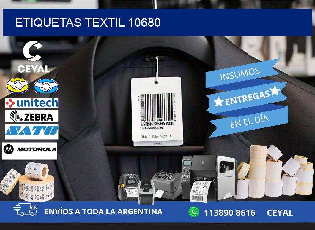 ETIQUETAS TEXTIL 10680