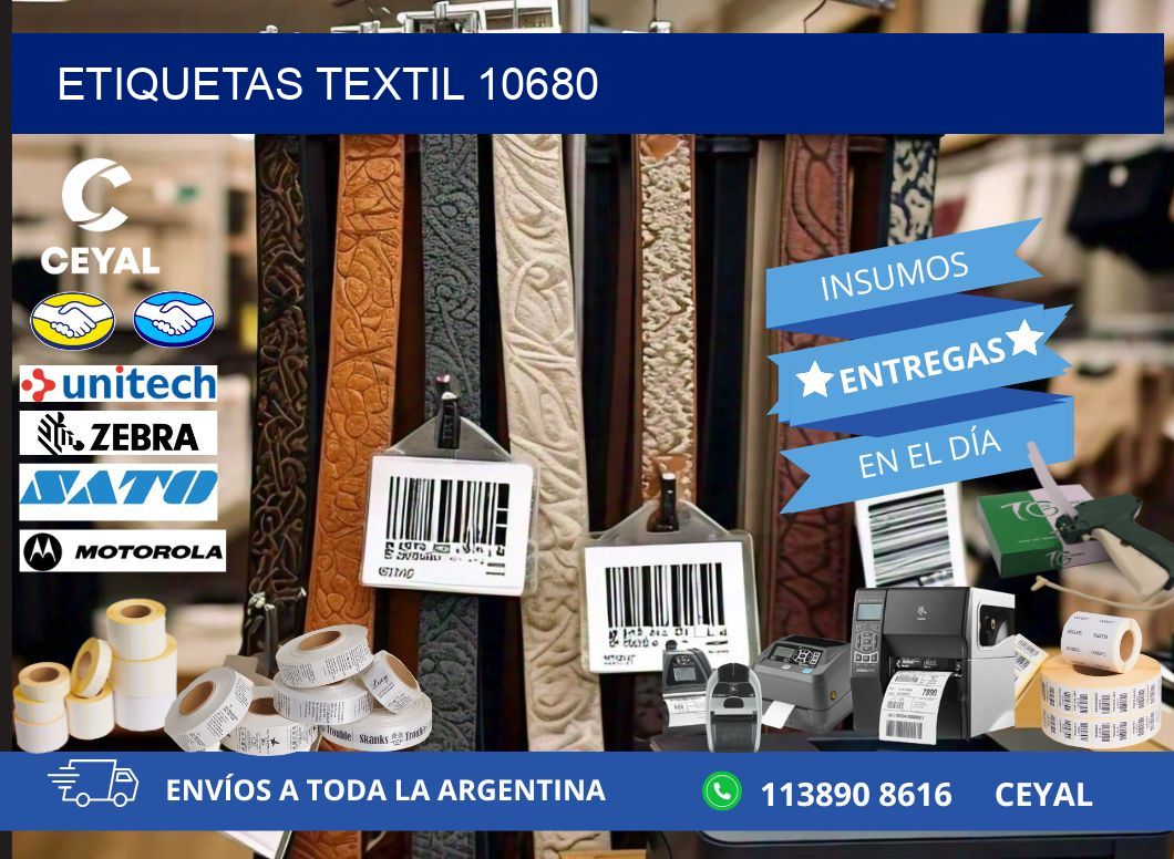 ETIQUETAS TEXTIL 10680