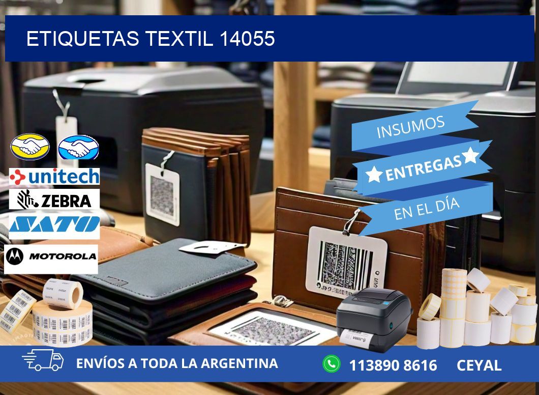 ETIQUETAS TEXTIL 14055