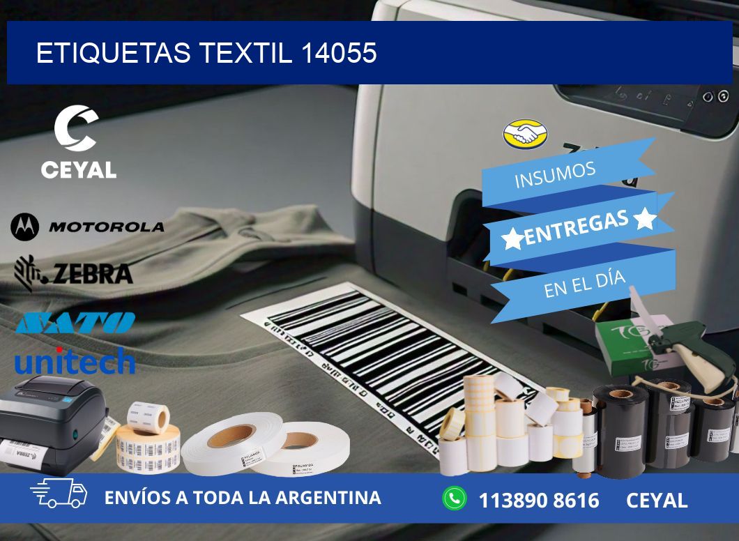 ETIQUETAS TEXTIL 14055